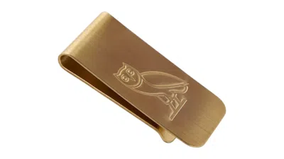 Pre-owned Ovo Money Clip (ss25) In Gold