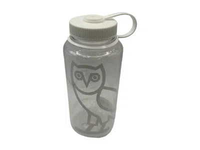 Pre-owned Ovo Nalgene Water Bottle In White/clear
