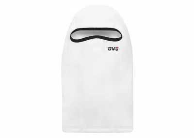 Pre-owned Ovo Polartec Balaclava Mask In White