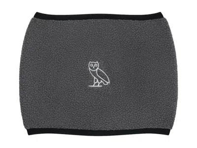 Pre-owned Ovo Polartec Fleece Neck Warmer In Gray