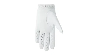 Pre-owned Ovo X Callaway Uv Logo Tour Authentic Right Hand Golf Glove In White