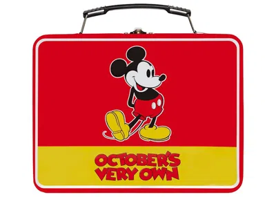 Pre-owned Ovo X Disney Classic Mickey Lunchbox In Red