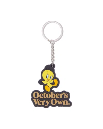Pre-owned Ovo X Looney Tunes Tweety Bird Keychain In Black