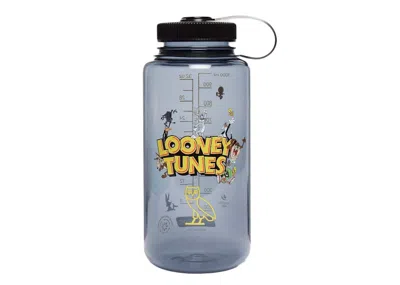 Pre-owned Ovo X Looney Tunes X Nalgene 32 oz Wide Mouth Bottle In Black