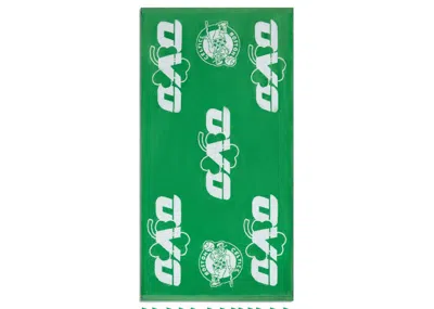 Pre-owned Ovo X Nba Celtics Sideline Towel In Green