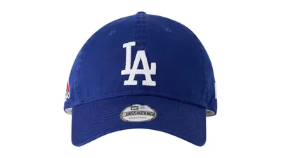 Pre-owned Ovo X New Era Mlb Los Angeles Dodgers Hat In Blue
