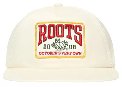 Pre-owned Ovo X Roots Trucker Cap In Cream