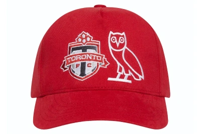 Pre-owned Ovo X Toronto Fc Logo Hat Red