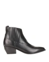 Ovye' By Cristina Lucchi Ovyé Woman Ankle Boots Black Size 6 Soft Leather