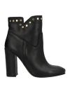 Ovye' By Cristina Lucchi Ovyé Woman Ankle Boots Black Size 7 Soft Leather In Black