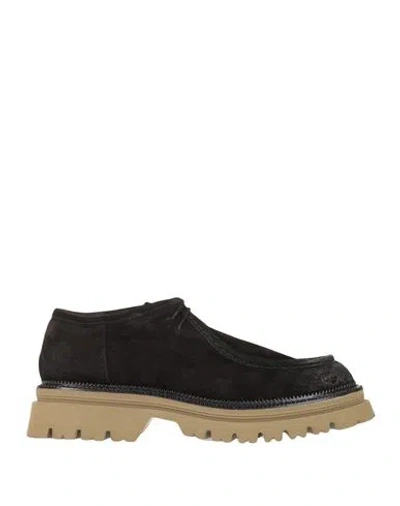 Ovye' By Cristina Lucchi Ovyé Woman Lace-up Shoes Black Size 7 Leather