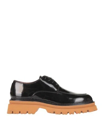 Ovye' By Cristina Lucchi Ovyé Woman Lace-up Shoes Black Size 7 Soft Leather