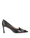Ovye' By Cristina Lucchi Ovyé Woman Loafers Black Size 7 Leather