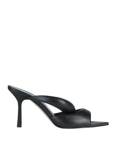 Ovye' By Cristina Lucchi Ovyé Woman Sandals Black Size 8 Calfskin