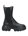 Ovye' By Cristina Lucchi Ovyé Woman Ankle Boots Black Size 9 Leather In Black