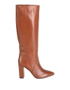 Ovye' By Cristina Lucchi Ovyé Woman Boot Tan Size 6 Calfskin In Brown