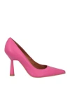 Ovye' By Cristina Lucchi Woman Pumps Fuchsia Size 6 Calfskin In Pink