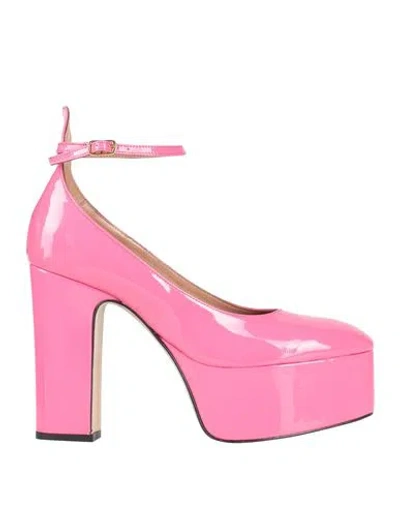 Ovye' By Cristina Lucchi Ovyé Woman Pumps Pink Size 8 Soft Leather