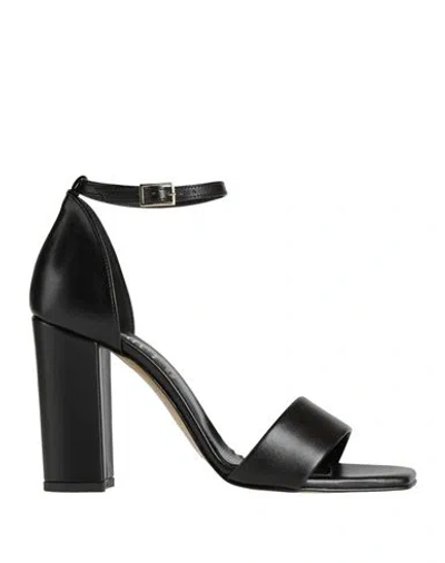 Ovye' By Cristina Lucchi Ovyé Woman Sandals Black Size 10 Leather