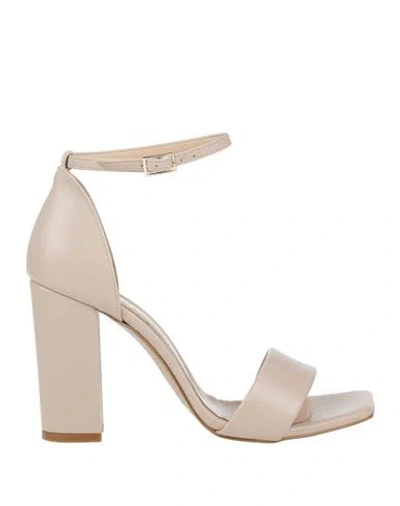 Ovye' By Cristina Lucchi Ovyé Woman Sandals Blush Size 8 Leather In Pink