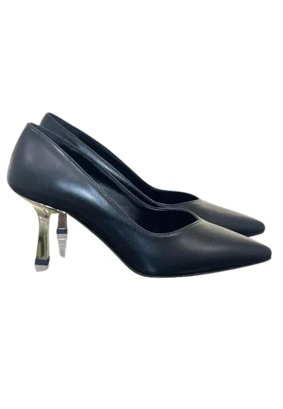 Ovyè Decollete Woman Ovye With Gold Heel In Multi