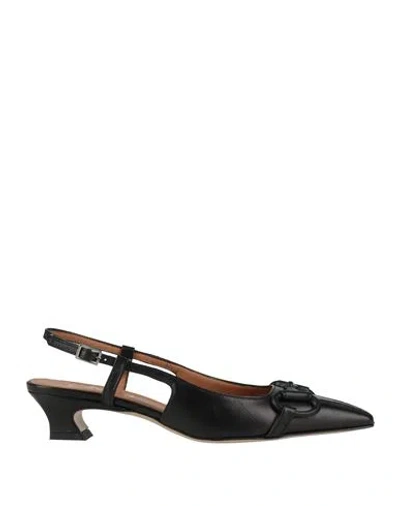 Ovyè Ovyé Playlist Woman Pumps Black Size 8 Leather