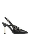 Ovyè Ovyé Playlist Woman Pumps Black Size 8 Leather In Black