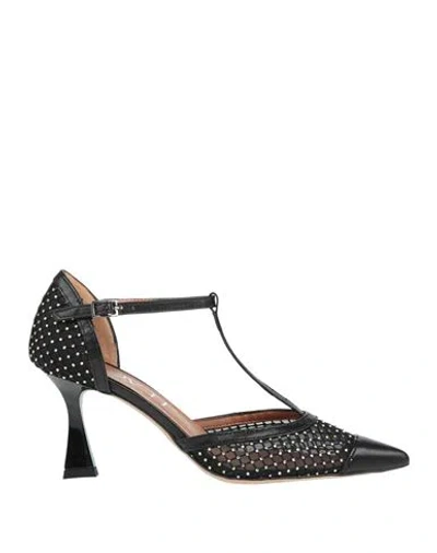 Ovyè Ovyé Playlist Woman Pumps Black Size 8 Leather