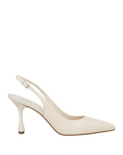 Ovyè Ovyé Playlist Woman Pumps Off White Size 8 Leather