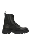 Ovyè Ovyé Woman Ankle Boots Black Size 10 Calfskin In Black
