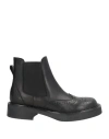 Ovyè Ovyé Woman Ankle Boots Black Size 7 Calfskin In Black