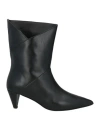 Ovyè Ovyé Woman Ankle Boots Black Size 7 Leather