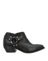 Ovyè Ovyé Woman Ankle Boots Black Size 7 Leather