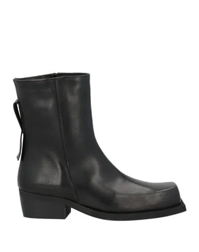 Ovyè Ovyé Woman Ankle Boots Black Size 7 Leather