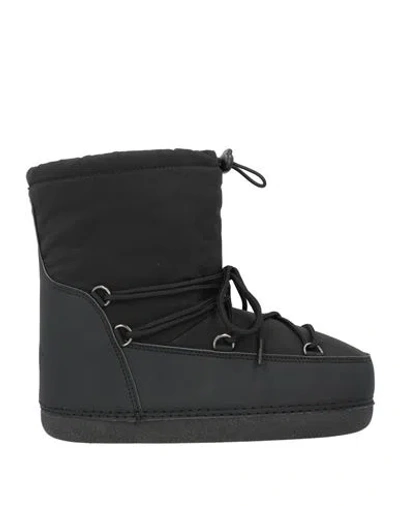 Ovyè Ovyé Woman Ankle Boots Black Size 7 Textile Fibers
