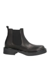 Ovyè Ovyé Woman Ankle Boots Black Size 8 Calfskin In Black