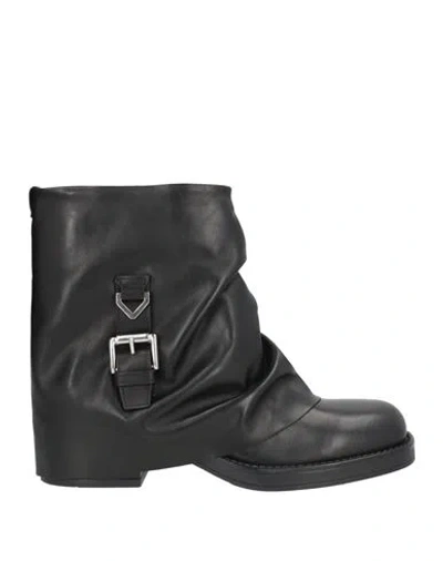 Ovyè Ovyé Woman Ankle Boots Black Size 8 Calfskin