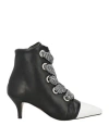 Ovyè Ovyé Woman Ankle Boots Black Size 8 Leather