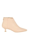 Ovyè Ovyé Woman Ankle Boots Blush Size 7 Leather