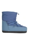 Ovyè Ovyé Woman Ankle Boots Pastel Blue Size 7 Textile Fibers