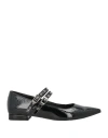 Ovyè Ovyé Woman Ballet Flats Black Size 7 Leather