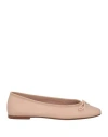 Ovyè Ovyé Woman Ballet Flats Blush Size 8 Leather