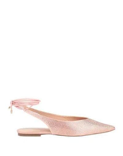 Ovyè Ovyé Woman Ballet Flats Light Pink Size 6 Textile Fibers