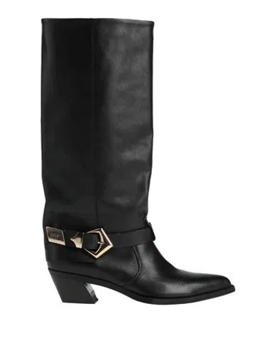 Ovyè Ovyé Woman Boot Black Size 7 Calfskin