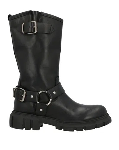 Ovyè Ovyé Woman Boot Black Size 7 Calfskin