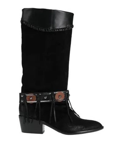 Ovyè Ovyé Woman Boot Black Size 7 Leather