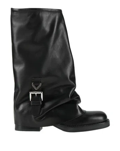 Ovyè Ovyé Woman Boot Black Size 7 Leather