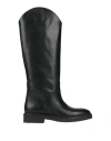 Ovyè Ovyé Woman Boot Black Size 8 Calfskin