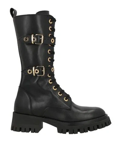 Ovyè Ovyé Woman Boot Black Size 8 Leather