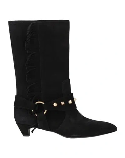 Ovyè Ovyé Woman Boot Black Size 8 Leather